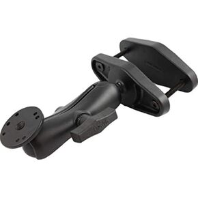 RAM Mounts (RAM-101U-247-4 4" Max Width Clamp Mount with 1.5" Diameter Ball Double Socket Arm and 2.5" Round Base (Amps Hole Pattern)