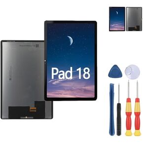 شاشة عرض جديدة لللمس لـ BlackView Pad 18 LCD شاشة استبدال الأجزاء بأدوات.