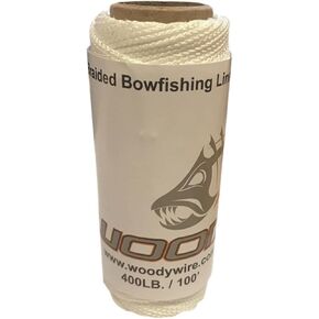 WW400-100 Wire Bowfishing Braided Line 400lb 100ft Bowfishing Line