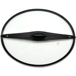 Oval Slow Cooker Lid with Sealing Ring and Clips Compatible for Hamilton Beach 6Qt Slow Cooker 33969，33866,33861
