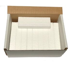 Foam Blocks 10 pack Styrofoam inserts for Nintendo NES game boxes