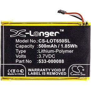 XPS Replacement Battery Compatible with LOGITECH MX Master Touchpad T650 PN 1506 533-000088 HB303450