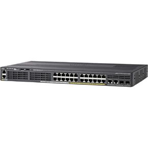 Cisco WS-C2960X-24PS-L Catalyst 2960X 24-Port PoE Ethernet Network Switch (Renewed)