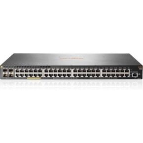 Aruba 2930F 48G PoE+ 4SFP 740W Switch - 48 x Gigabit Ethernet Network, 4 x 10 Gigabit Ethernet Expansion Slot - Manageable - Twisted Pair, Optical Fiber - Modular - 3 Layer Supported - 1U High - Rack-