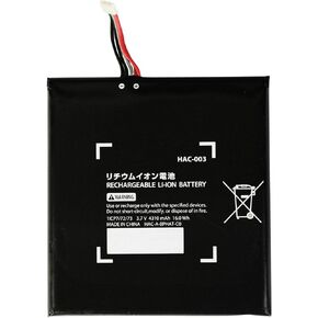 High Capacity Battery Repalcement for Nintendo Switch Console Handhold HAC-003 (3.7V 4310mAH)