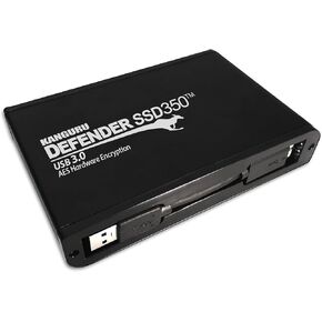 Kanguru Defender SSD350 – 2TB Secure Encrypted Solid State Drive- FIPS 140-2 Certified - SuperSpeed USB 3.0