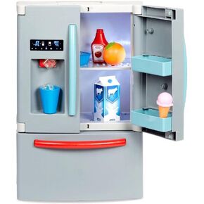 Little Tikes First Fridge Refrigerator with Ice Dispenser Pretend Play Appliance for Kids, Play Kitchen Set with Playset Accessories Unique Toy Multi-Color, 15.8" Wide x 11.5" deep x 23" Tall in Saudi Arabia