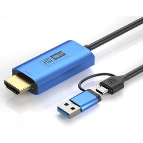 Gugxiom Video Capture Card, 4K HDMI to Type C USB 3.0 Capture Card 1080P, for Streaming, Teaching, Gaming, Video conferencing, Live Broadcasting