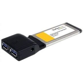 Startech IO CARD ECUSB3S22 2Port Express Card Super USB 3.0 CARD ADAPTER - NEW - RETAIL - ECUSB3S22