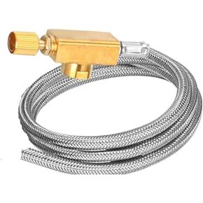 Upgraded 2 Burner Propane Stove Propane hose