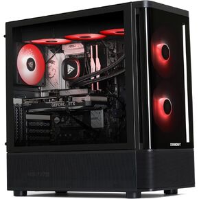 Skyhawk Pro Desktop, Intel i9 14900KF 6.0 GHz, RTX 5070 12 GB GDDR7 VGA, 32GB DDR5 RGB 6000MHz, 2TB NVMe Gen4 SSD, 850W Gold PSU, AIO-360mm, PRO Z790-P WiFi, Win11 Home Pre Built Tower PC