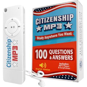 US Citizenship Test Study Guide 2025 Audio. Citizenship MP3. USCIS 100 Questions and Answers Audio in English. Includes Audio File