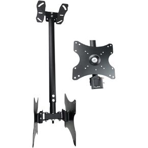 (67-116cm) DLC-X5D 200x200 3inch 10" 30" 32" Tilt Up Down All Direction Rotate 360 45KG Double LCD TV Ceiling