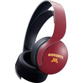 Skinit Decal Gaming Skin Compatible with Pulse 3D Wireless Headset for PS5 - Officially Licensed University of Minnesota Collegiate Text Design