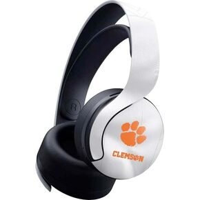 Skinit Decal Gaming Skin Compatible with Pulse 3D Wireless Headset for PS5 - Officially Licensed Clemson University Football Design