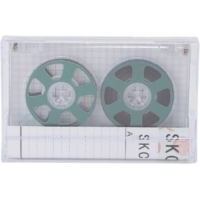 HUASON Blank Cassette Tapes, Professional Homemade 46 Minutes Aluminum Empty Cassette Tape, Reel to Reel Blank Sound Cassette Tape for Music Recording
