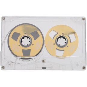 Reel To Reel Blank Cassette Tape, 50 Minutes Compact Normal Bias Blank Sound Cassette Tape Professional for Music Recording (Pomya2f7ps6nx9e-12)