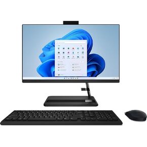 Lenovo IdeaCentre AIO 3 27IAP7 All-in-One Desktop 2024 New, Intel i5-12450H 8-Core, 27" FHD IPS Touchscreen Display, Intel Iris Xe Graphics, Wi-Fi, 16GB DDR4 512GB M.2 SSD, Win11 Home