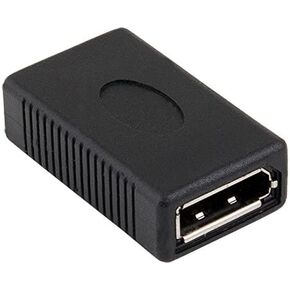 DisplayPort Female to Female Coupler, Black