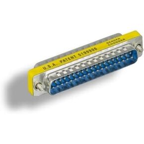 Kentek Mini DB37 37 Pin Male to Male M/M D-Sub Mini Adapter Changer Connoacer RS-423 PC لوحات توسيع