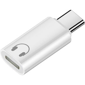 USB C to Light-ning Earphone Audio Adapter Converter Support Line Control for iPhone 16/15, iPad Pro/Air, MacBook and More (Only for Headphone, No Charge/Data)