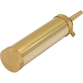 Muzzle-loaders™ Black Powder Flask - 1350 Grain Capacity - Brass Powder Flask