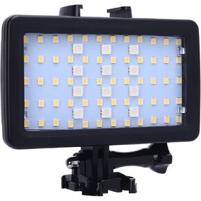 Zopsc Video Lighting Dive Light, 130ft / 40m RGB Underwater Lights, 5000 to 6000K Underwater LED Video Light for Photography
