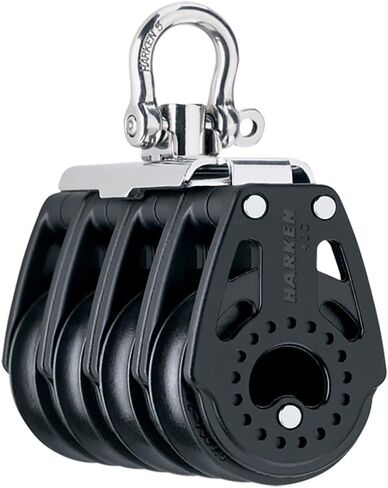 HARKEN Premium Sailing 40mm Carbo Boat Block w/Becket, 40mm, Part 2637 in Saudi Arabia