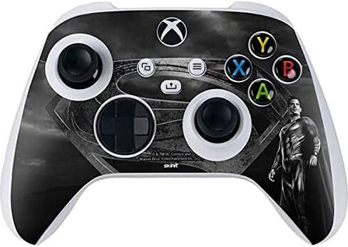 Skinit Scenit Gaming Gaming Skin متوافق مع وحدة تحكم Sbox Series S - مرخص رسميًا The Justice League (2017) Superman Poster Design in Kuwait