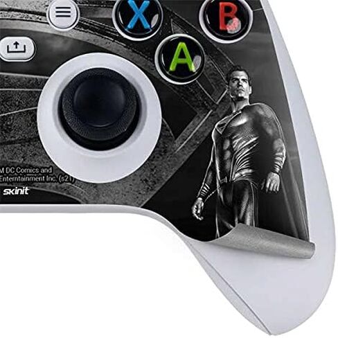 Skinit Scenit Gaming Gaming Skin متوافق مع وحدة تحكم Sbox Series S - مرخص رسميًا The Justice League (2017) Superman Poster Design in Kuwait