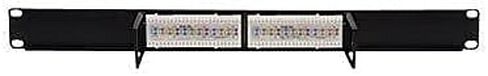 Tripp Lite 12-Port 1U Rackmount Cat5e 110 Patch Panel 568b ، RJ45 Ethernet (N052-012) in Saudi Arabia