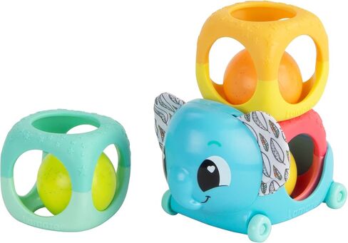 Lamaze Stack & Nest Fruit Pals - Sensory Baby Toys - Nesting and Stacking Play Food Toys - Sensory Toys for Boys and Girls Ages 12 Months and Up in Saudi Arabia