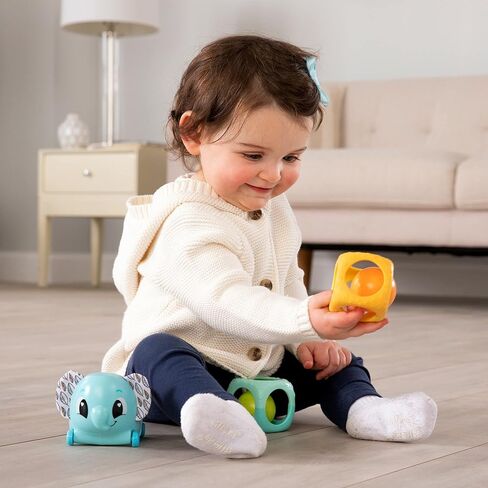 Lamaze Stack & Nest Fruit Pals - Sensory Baby Toys - Nesting and Stacking Play Food Toys - Sensory Toys for Boys and Girls Ages 12 Months and Up in Saudi Arabia