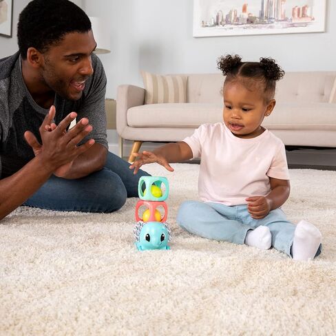 Lamaze Stack & Nest Fruit Pals - Sensory Baby Toys - Nesting and Stacking Play Food Toys - Sensory Toys for Boys and Girls Ages 12 Months and Up in Saudi Arabia