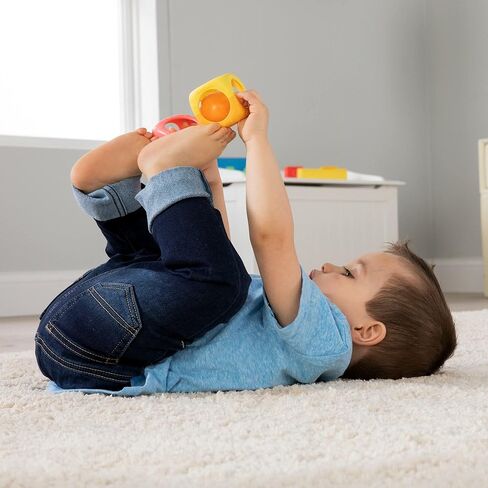 Lamaze Stack & Nest Fruit Pals - Sensory Baby Toys - Nesting and Stacking Play Food Toys - Sensory Toys for Boys and Girls Ages 12 Months and Up in Saudi Arabia