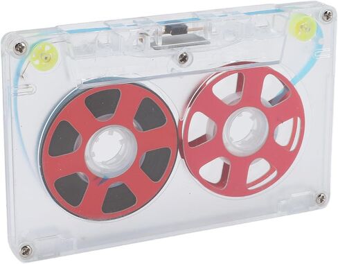 Reel to Reel Blank Audio Cassette Tape for Music Recording, 46 Minute Blank Cassette Tape, Low Noise Bias I Sound Cassette Tape, Aluminum Empty Cassette Tape (Green) in Saudi Arabia