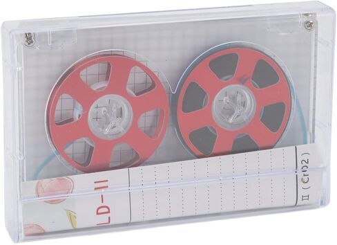 Reel to Reel Blank Audio Cassette Tape for Music Recording, 46 Minute Blank Cassette Tape, Low Noise Bias I Sound Cassette Tape, Aluminum Empty Cassette Tape (Green) in Saudi Arabia