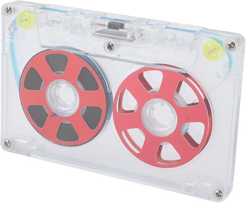 Reel to Reel Blank Audio Cassette Tape for Music Recording, 46 Minute Blank Cassette Tape, Low Noise Bias I Sound Cassette Tape, Aluminum Empty Cassette Tape (Green) in Saudi Arabia