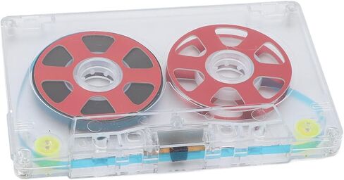Reel to Reel Blank Audio Cassette Tape for Music Recording, 46 Minute Blank Cassette Tape, Low Noise Bias I Sound Cassette Tape, Aluminum Empty Cassette Tape (Green) in Saudi Arabia