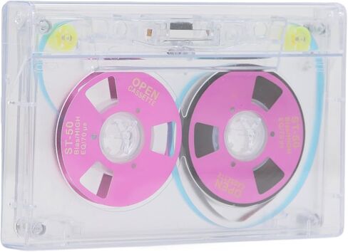 ANGGREK Cassette Tape, Blank Audio Tapes 46 Minutes Recording High Output Compact Recordable Tapes for Music Recording (#4) in Saudi Arabia