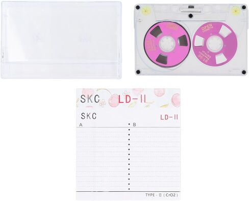 ANGGREK Cassette Tape, Blank Audio Tapes 46 Minutes Recording High Output Compact Recordable Tapes for Music Recording (#4) in Saudi Arabia