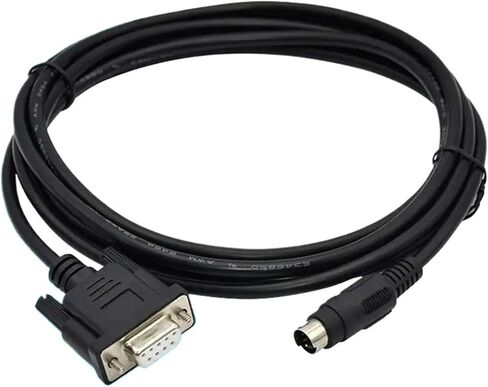 Suitable for FBS B1Z Series Programming Cable PC-FBS Download Cable FBS-232P0-9F FBS232P09F(Black FBS-232-P0-9F,5m) in Kuwait