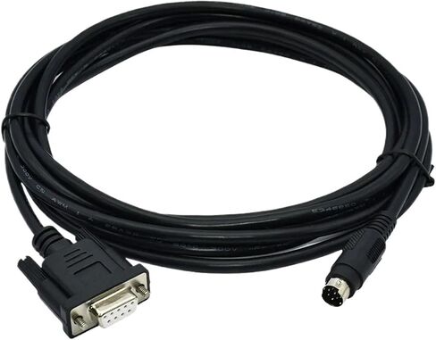 Suitable for FBS B1Z Series Programming Cable PC-FBS Download Cable FBS-232P0-9F FBS232P09F(Black FBS-232-P0-9F,5m) in Kuwait