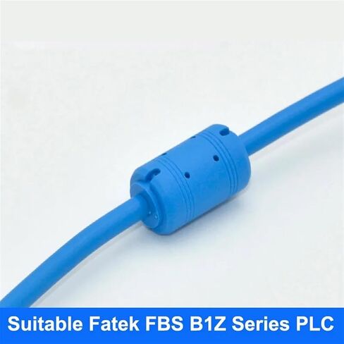 Suitable for FBS B1Z Series Programming Cable PC-FBS Download Cable FBS-232P0-9F FBS232P09F(Black FBS-232-P0-9F,5m) in Kuwait