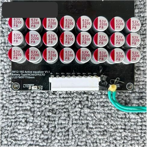 12S-16S 5A Balancer لـ Li-ion LifePo4 LTO Battery Balance 13S 14S 15S Equalizer 48V 60V Capacitor Balancer in Saudi Arabia