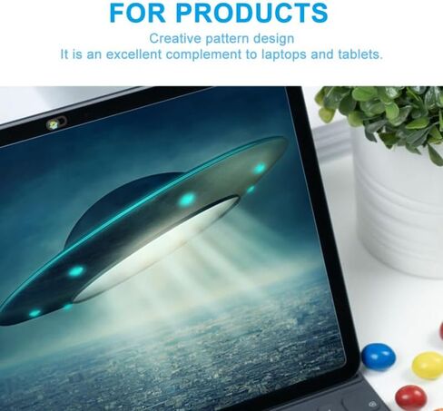Artibetter Webcam Privacy Lens Grotector Cover Cover Slide 3pcs مجموعة تغطية زخرفية أنيقة لأجهزة الكمبيوتر المحمولة النمط الإبداعي in Saudi Arabia