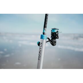 Toadfish Adjustable Surf Spike - Salt Tough Stainless Steel - Durable Stowaway Surf Spike