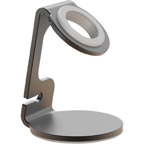 Watch Charger Stand for Apple Watch ، متينة سبيكة الألومنيوم Magnetic Smartwatch Charger حامل متوافق مع Apple Watch Series 10/9/8/6/5/4/3/2/1 ، Series SE ، Series Ultra