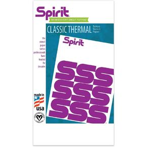 SPIRIT BRAND THERMAL STENCIL TRANSFER PAPER x 100 SHEETS in Kuwait