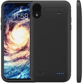 Battery Case for iPhone X XS (5.8inch) Charging Compatible, 7000mAh Extended Power Slim Protective Portable Charger Case Rechargeable for Phone Regular X XS